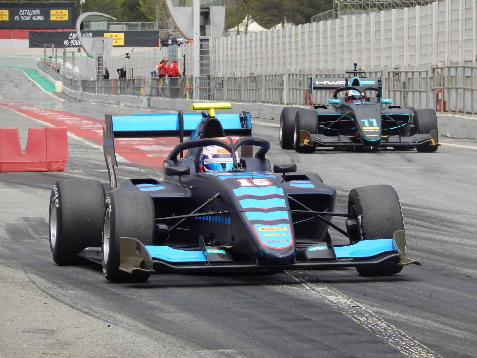 La FIA F3 calienta en Montmeló