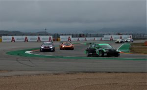 Húmedo día del GT-CER en Motorland Aragón
