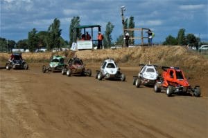 El tiempo respeta el primer día del Autocross de Esplús