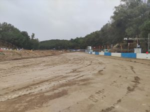 La intensa lluvia marca las calificatorias del Autocross de Cerro Negro