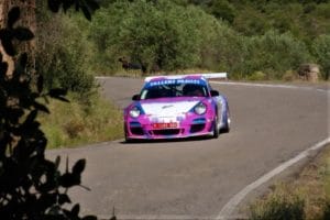David Espasa y Joan Codinachs llevan su Porsche 997 Cup a la victoria en el Rally de Barbastro
