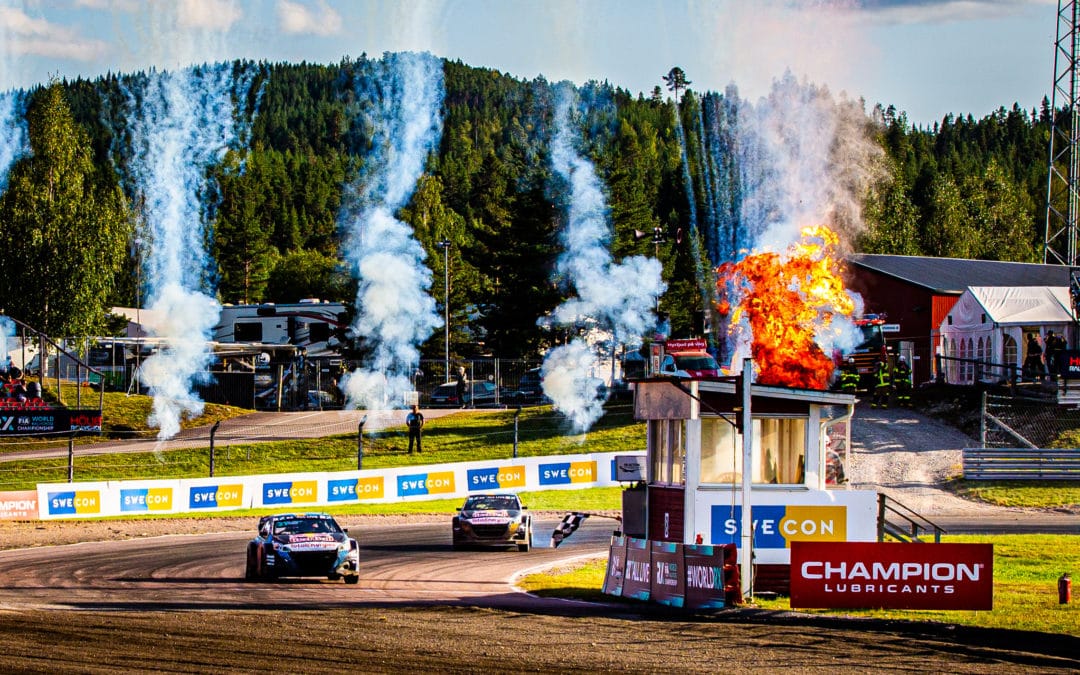 Monólogo de Timmy Hansen en el Rallycross de Suecia