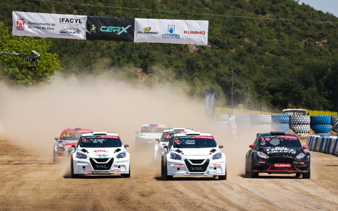 Ivan Suárez y Sergi Pérez se hacen con la gloria en el CERX Rallycross de Miranda de Ebro
