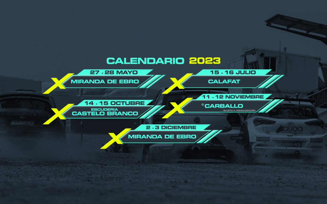 CERX: Cinco pruebas puntuables para la Copa de España de Rallycross 2023